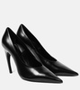 Patent leather pumps 