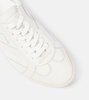 Pin leather sneakers