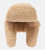 Faux shearling hat