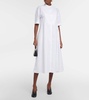 Cotton midi dress