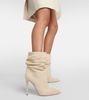 Suede ankle boots