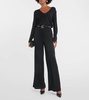 Crepe jersey jumpsuit