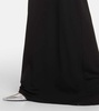 Elinor one-shoulder jersey gown