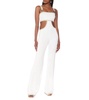 Cutout knit jumpsuit