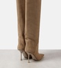 Cycas suede over-the-knee boots