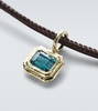 18kt gold necklace with tourmaline