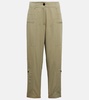 White Label high-rise tapered pants