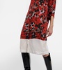 Floral shirt dress