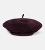 Suede beret