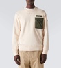 Cotton-blend sweatshirt