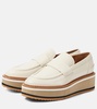 Bahati leather platform loafers