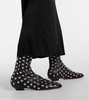 Apollo studded leather booties