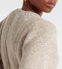 Mashu striped cashmere sweater