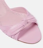 Lolloso bow-detail leather mules