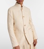 Spagna wool, linen and silk blazer