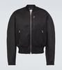 Zipped bomber jacket