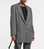 Precious checked wool blazer