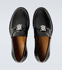 Polished leather loafers