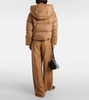 The Cube Dalia camel hair puffer jacket