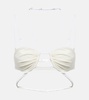 Bridal chiffon bra