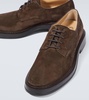 Suede Derby shoes