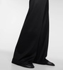 Gala virgin wool wide-leg pants