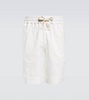 Cotton-blend shorts