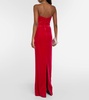 Bernadette strapless velvet gown