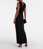 Marlene pleated gown