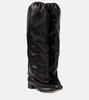 Bowe leather over-the-knee boots