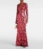 Diana sequined gown