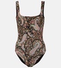 Paisley swimsuit