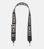 Logo jacquard bag strap