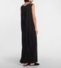 Lidia silk maxi dress