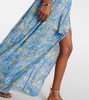 BIanca floral halterneck maxi dress