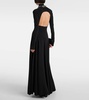 Grace high-rise jersey maxi skirt