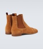 Spiked Suede Chelsea Boots