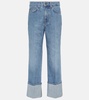 Dylan high-rise straight jeans