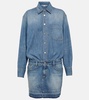 Denim shirt dress