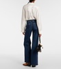 Lotta Rebel high-rise wide-leg jeans