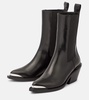 Leather Chelsea boots