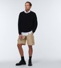 Mount poplin cargo shorts