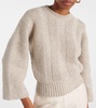 Mashu striped cashmere sweater