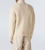 Mohair and alpaca-blend zip-up sweater