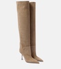 Cycas suede over-the-knee boots