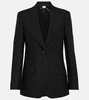 GG jacquard dry wool blazer