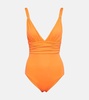 Panarea ruched swimsuit