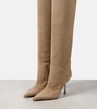 Cycas suede over-the-knee boots