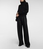 Gala virgin wool wide-leg pants