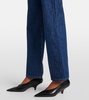 Linn high-rise straight jeans